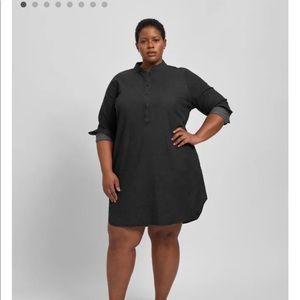 Hanna denim dress EUC XS